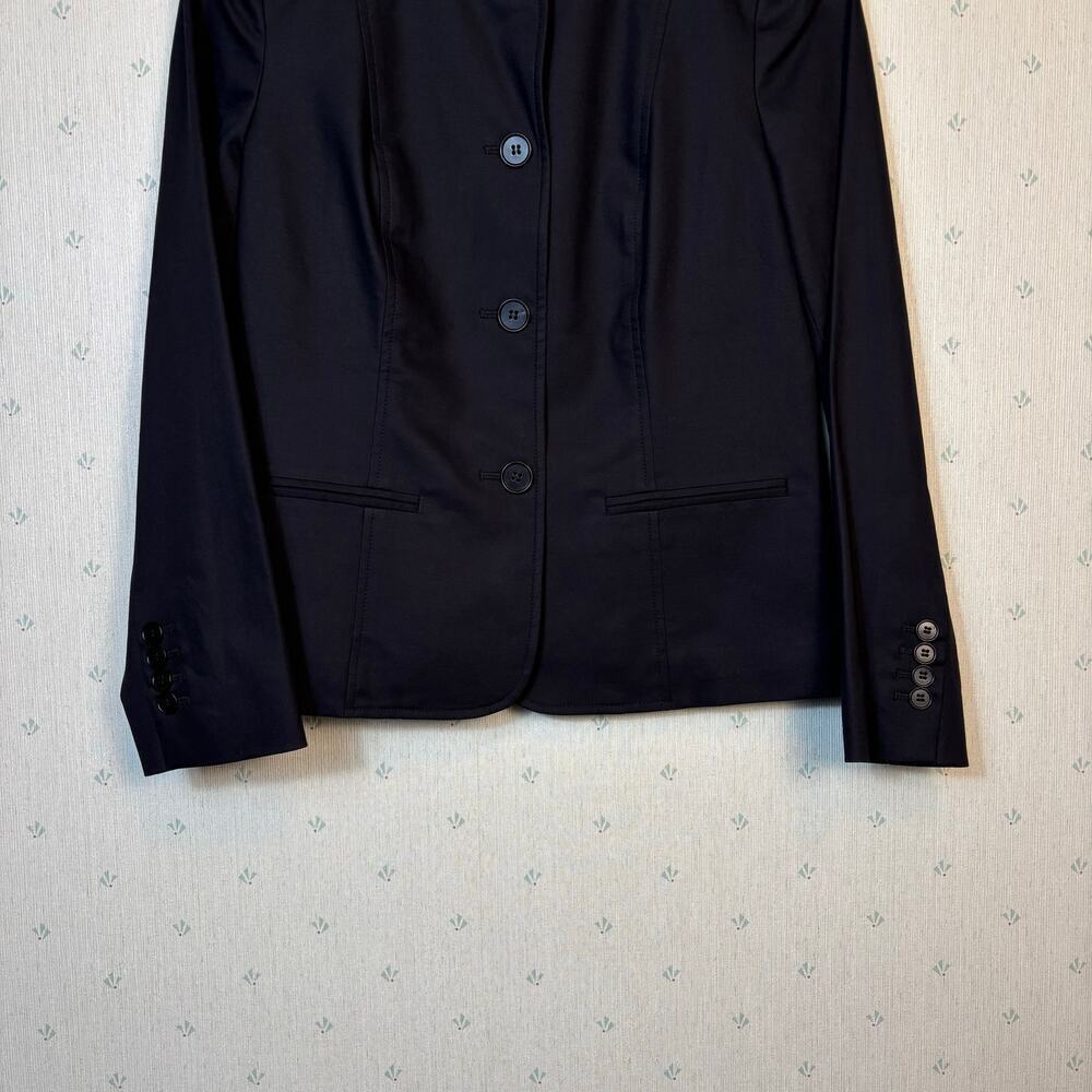 Talbots Coated Button Front Closure Blazer Jacket Size 6P Academia Career NWT - Picture 4 of 9